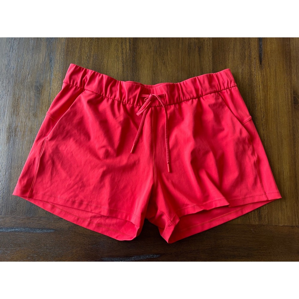 Zyia Active Red High Waisted Womens XXXL Athletic Workout Shorts